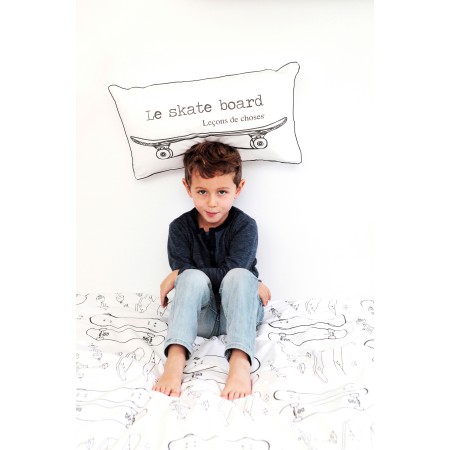 Linge de Lit skate board Leçons de choses