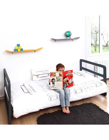 Linge de Lit skate board Leçons de choses