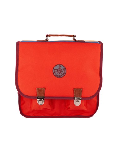 CARTABLE CP CE1 PETIT ROUGE BANDE ARC EN CIEL