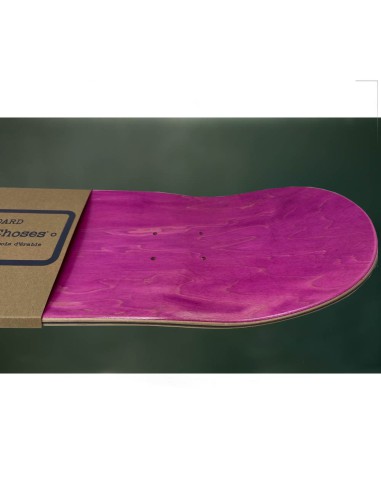 Etagères skate rose et bois