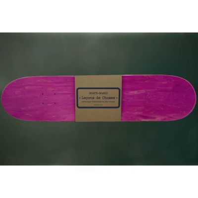 Etagères skate rose et bois