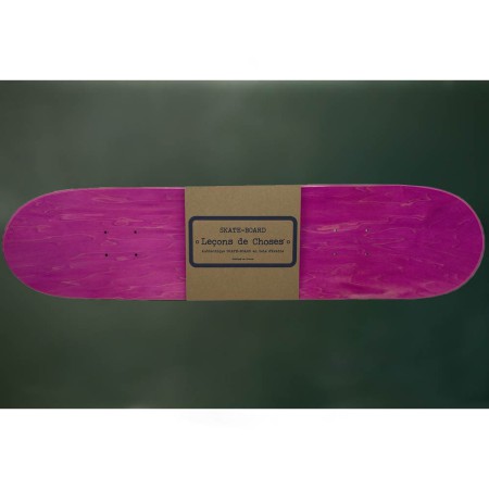 Etagères skate rose et bois