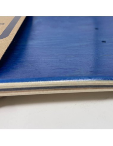 étagère skate board bleu bois