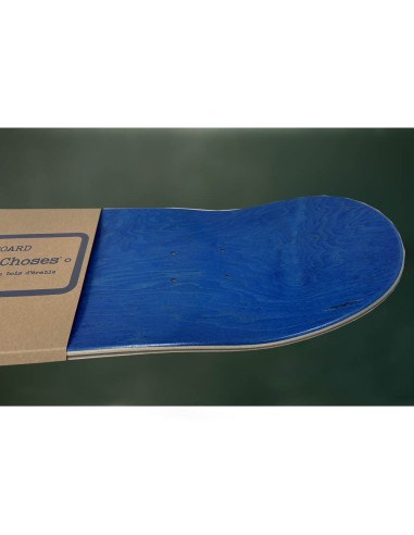 étagère skate board bleu bois