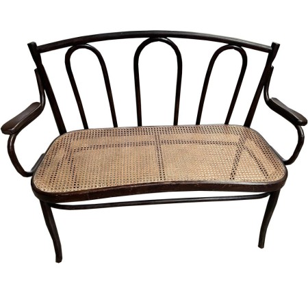 banquette thonet cannage