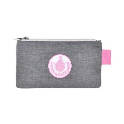 trousse plate gris bande ROSE