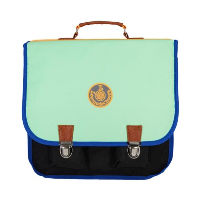 cartable-lecons-de-choses-bleu-roi-vert-cp-ce1 bande arc en ciel | Leçons de choses