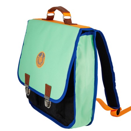 cartable-lecons-de-choses-bleu-roi-vert-cp-ce1 bande arc en ciel | Leçons de choses