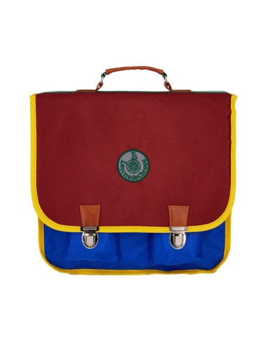 cartable cp ce1 bleu roi et bordeaux