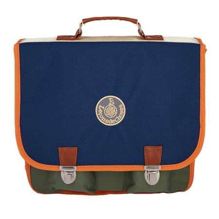 cartable-lecons-de-choses-bleu-roi-vert-cp-ce1 bande arc en ciel | Leçons de choses