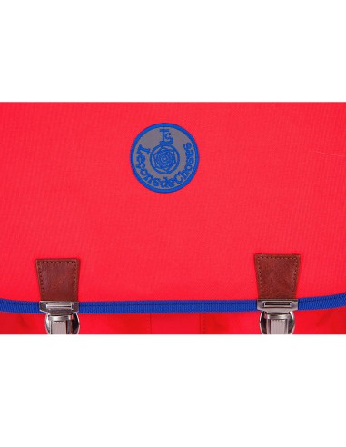 cartable-ce2-cm2-vintage-rose-fluo-bleu-roi-bande-arc-en-ciel| Leçons de choses