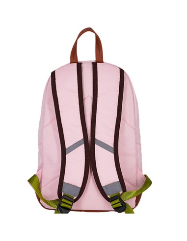 sac à dos rose et vert curry bande arc en ciel leçons de choses