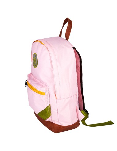 sac à dos rose et vert curry bande arc en ciel leçons de choses