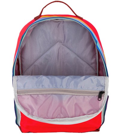 sac à dos rose fluo arc en ciel maternelle leçons de choses