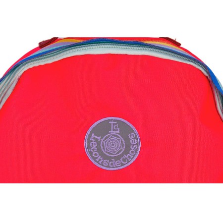 sac à dos bleu roi et vert enfant
