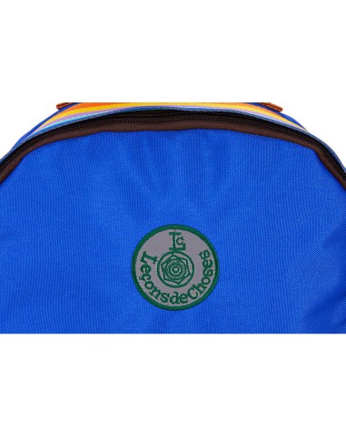 sac à dos bleu roi et vert enfant