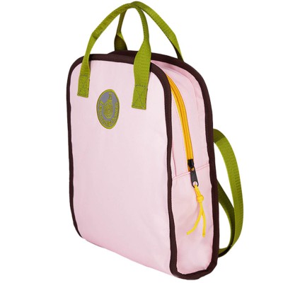 sac chausson rose et vert leçons de choses