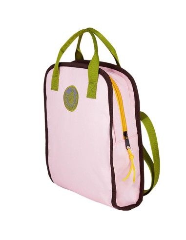 sac chausson rose et vert leçons de choses