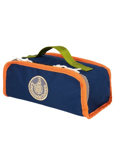 trousse boite marine orange ados