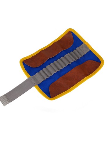 trousse écolière bordeaux et bleu