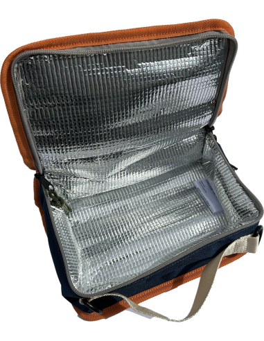 Lunch box vintage velo marine | Leçons de choses