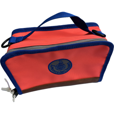 lunch-box-vintage-rose-fluo-bleu-roi| Leçons de choses