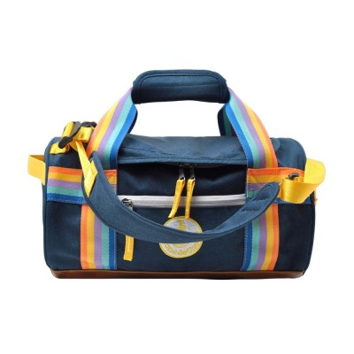 Sac à dos retro sport marine bande  arc en ciel
