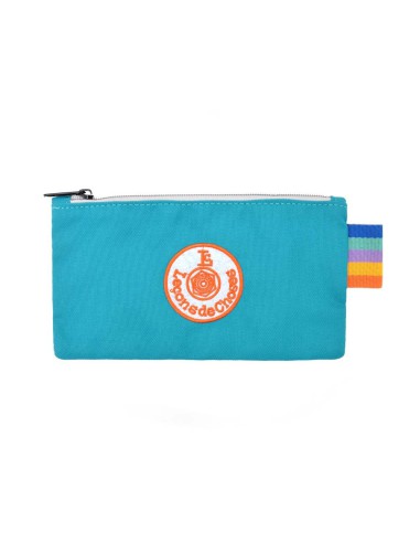 trousse plate turquoise arc en ciel série limitée