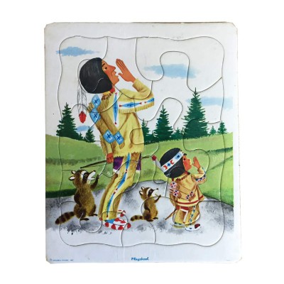 Chaise enfant écolier piétement compas année 1950