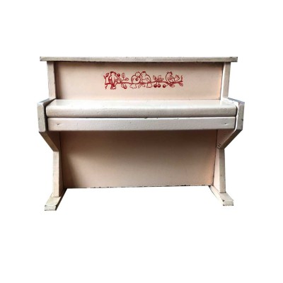 PIANO JOUET ANCIEN ROSE