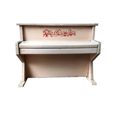 PIANO JOUET ANCIEN ROSE