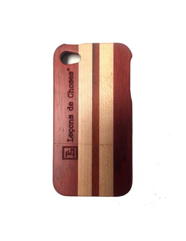 CASE I PHONE 5 OU 6 EN BOIS DE SKATE BOARD  ROSE