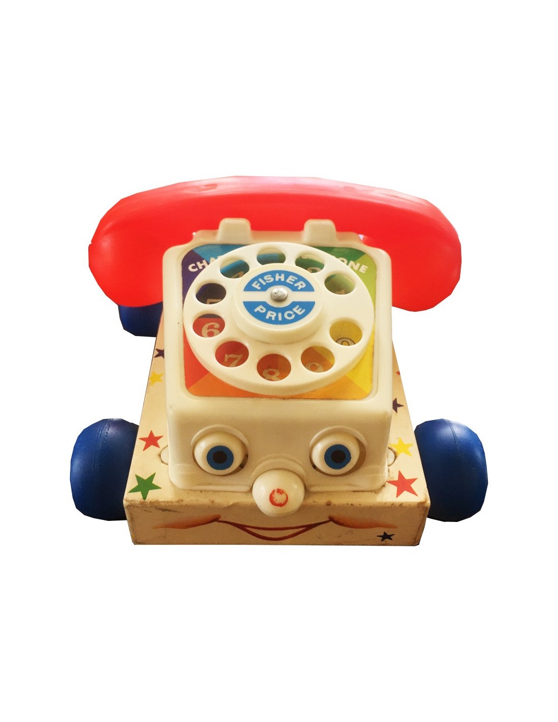 jouet-vintage-telephone-a-tirer-fisher-price-annee-1961-made-in