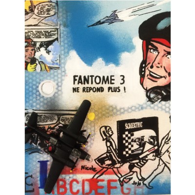 Tableau Petite fille au ballon Leçons de choses 2
