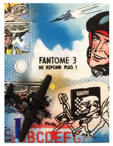 Tableau Petite fille au ballon Leçons de choses