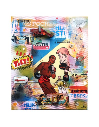 Tableau enfant tintin