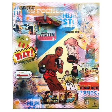 Tableau enfant tintin
