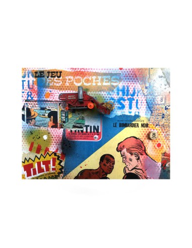Tableau enfant tintin