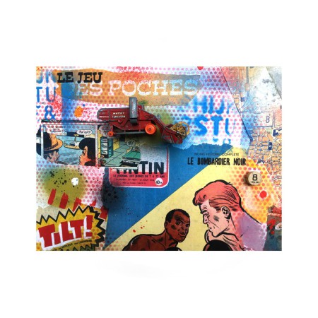 Tableau enfant tintin