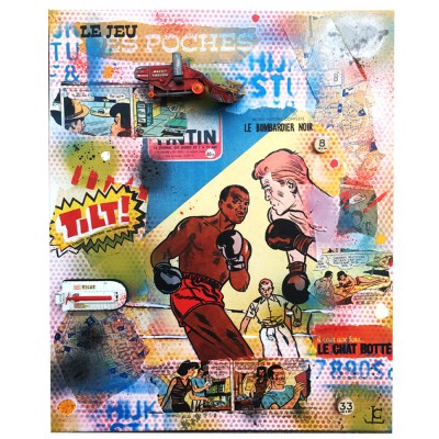 Tableau enfant tintin