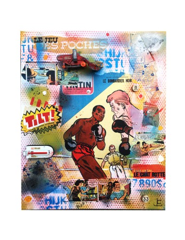 Tableau enfant tintin