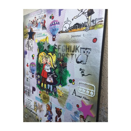 Tableau enfant hansel et gretel