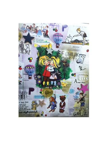 Tableau enfant hansel et gretel