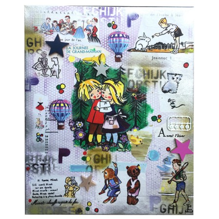 Tableau enfant hansel et gretel