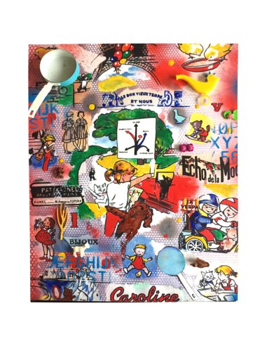 Tableau caroline enfant leçons de choses