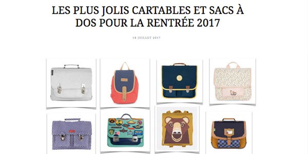  LES LOUVES AIMENT LES CARTABLES ET SACS À DOS  LEÇONS DE CHOSES